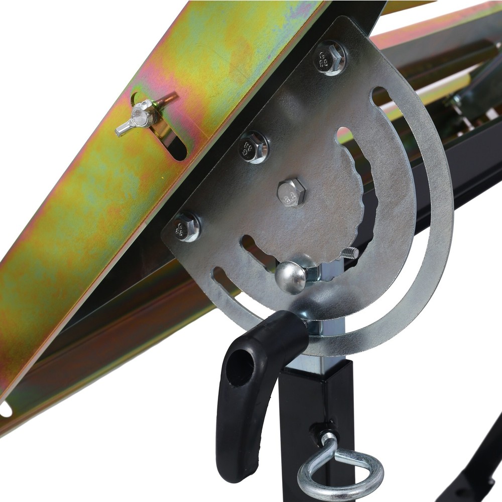 Adjustable Welding Table 30" x 20", 400lbs Load Steel Folding Welding Workbench