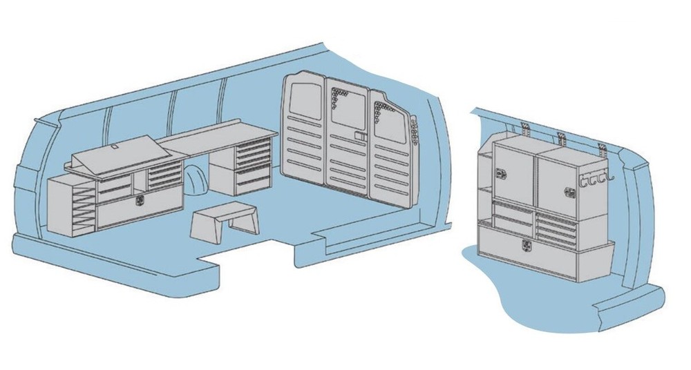 Adrian Steel 2255G, Locksmith Starter Package