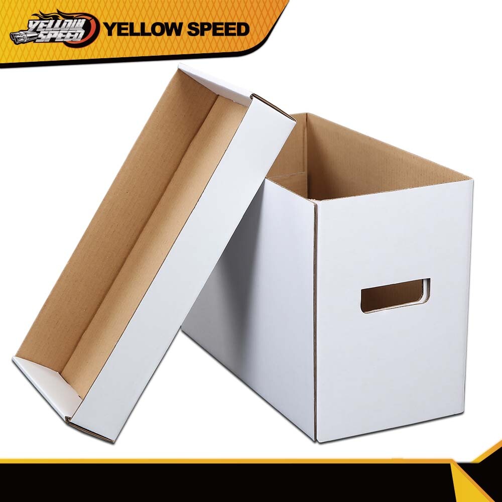 Comic Books Storage Boxes Short Holds 150-175 Stackable Durable Archive 3Pcs