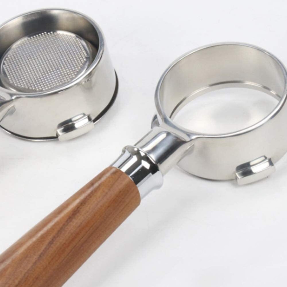 1pc 58mm Coffee Portafilter Coffee Machine Bottomless Filter Handle Accessory