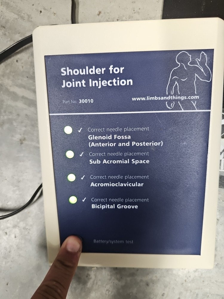 30010 Limbs & Things Shoulder for Joint Injection Training Trainer Simulator