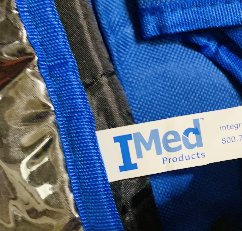 Backpack for Infusion Systems CADD Pump Backpack 3L IMed Products
