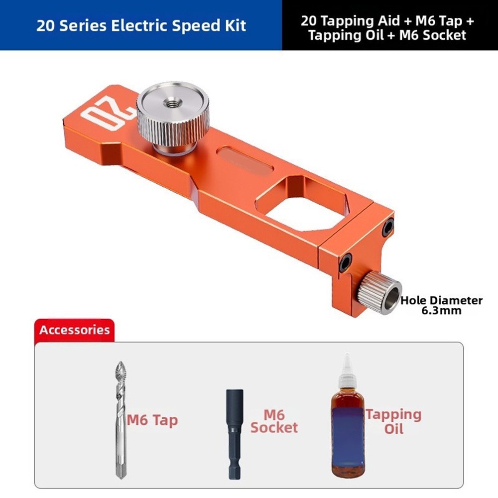 Aluminum Drill Template for DIY Framing Projects - Precise Hole Spacing Tool