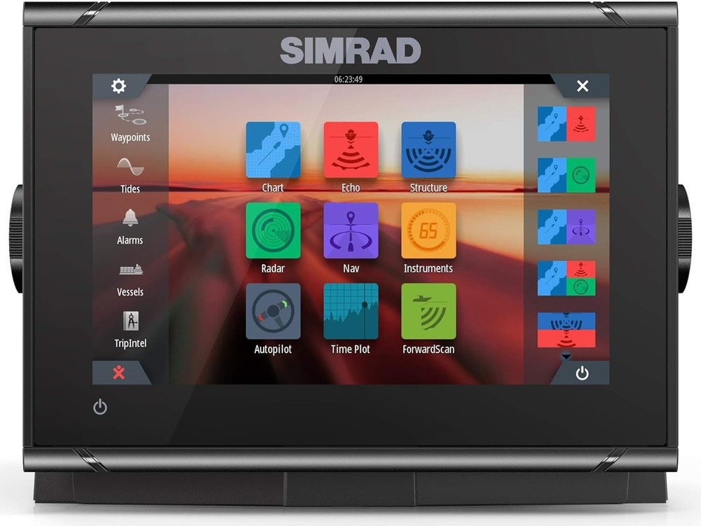 Simrad GO 7 Chartplotter/Fish Finder ACTIVE IMAGING 3 in 1 Transducer