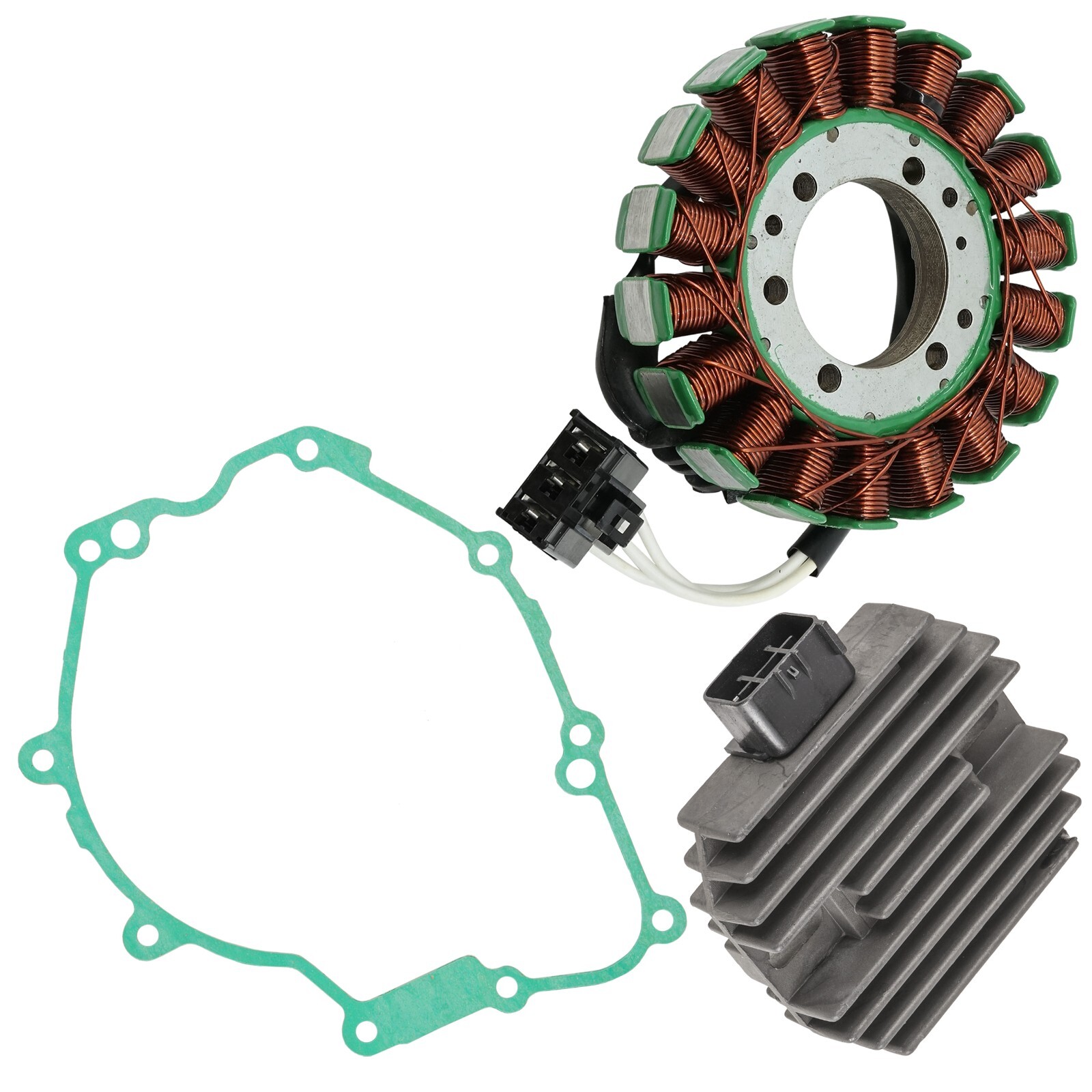 Stator & Regulator Rectifier for Yamaha R6 YZFR6 YZF-R6 2006-2016 Gasket