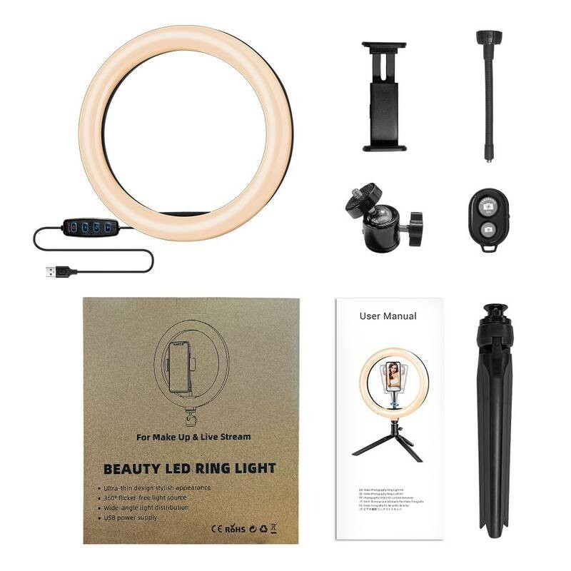 Live Streaming and Beauty LED Ring Light