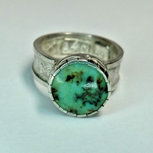 Original Turquoise Ring Augustus Caesar Low Number