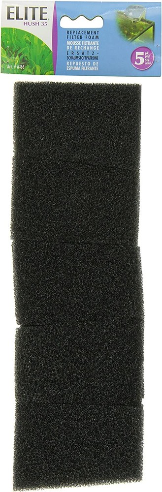 Elite Hush 35 Replacement Filter Foam Hagen # A86