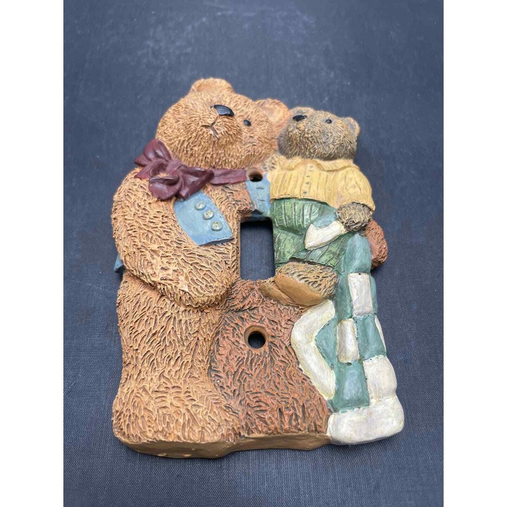 Boyd's Bear Light Switch Plate Cover Teddy Bears