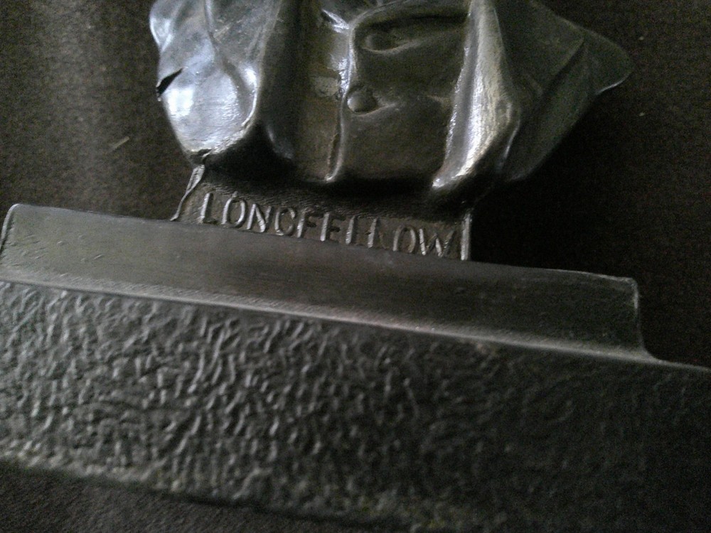 Longfellow Bronze bust