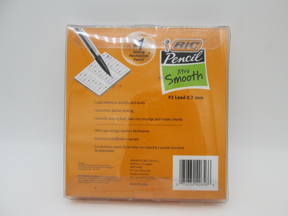 Bic Mechanical Pencil Xtra Smooth 40 pack