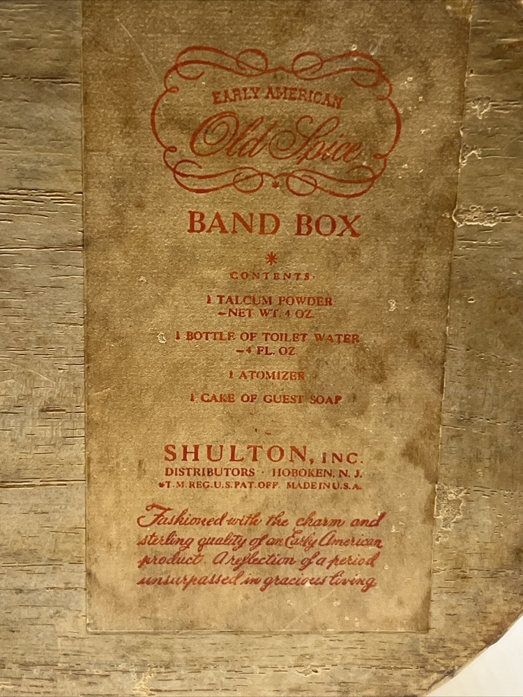 Vintage Shulton Box