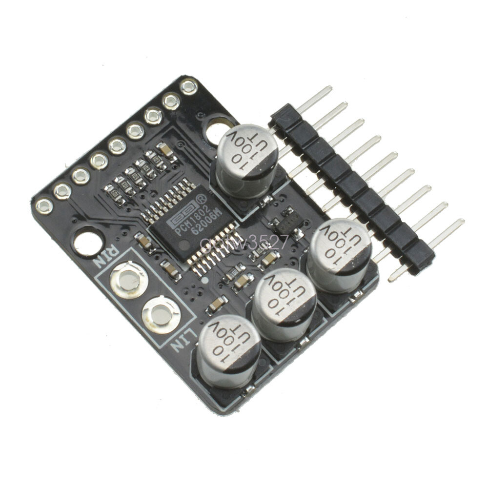 PCM1802 Audio Stereo A/D Converter ADC Decoder 24bit Amplifier Player Board