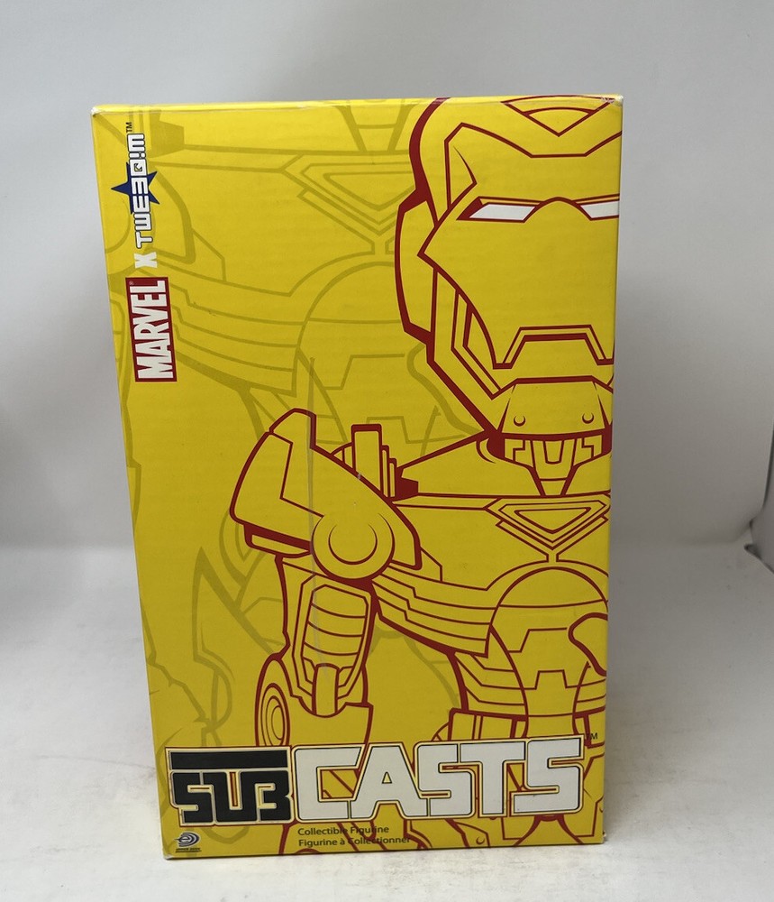 IRON MAN SUBCASTS STATUE UPPER DECK MARVEL COMICS 10.5" blank prototype?