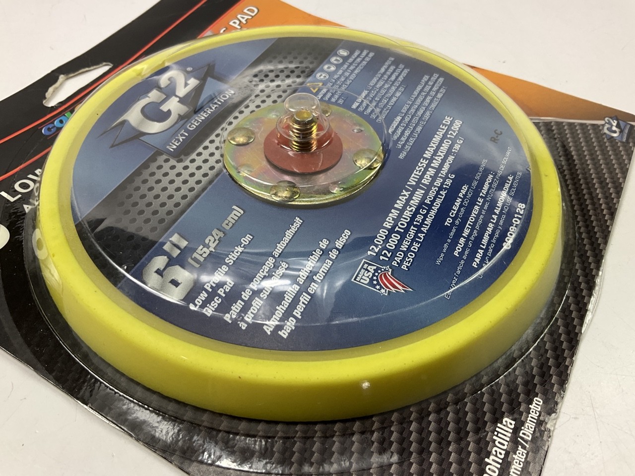 Color Extra CX8245 6" Low Profile Stick-On Disc Pad