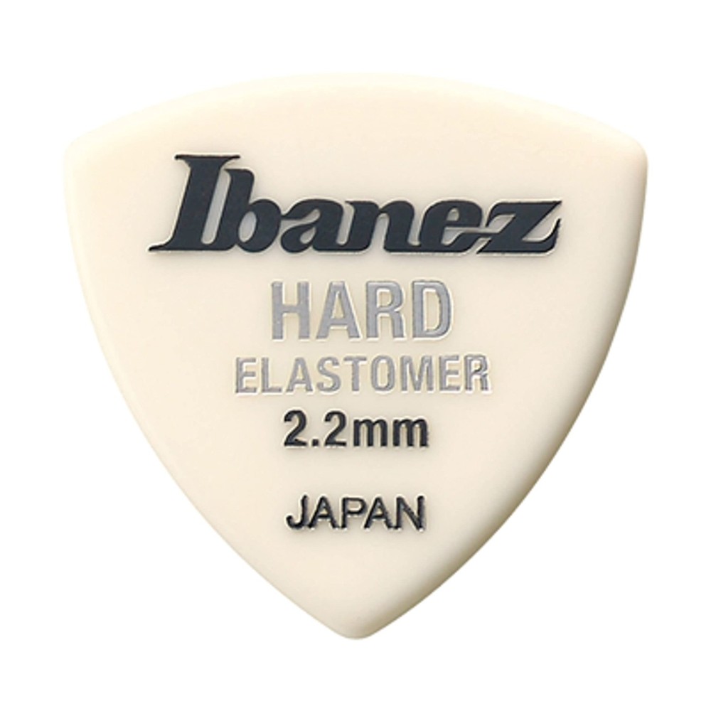 Elastomer Guitar Picks 3-Pack, Hard 2.2mm Triangle for Enhanced Performance