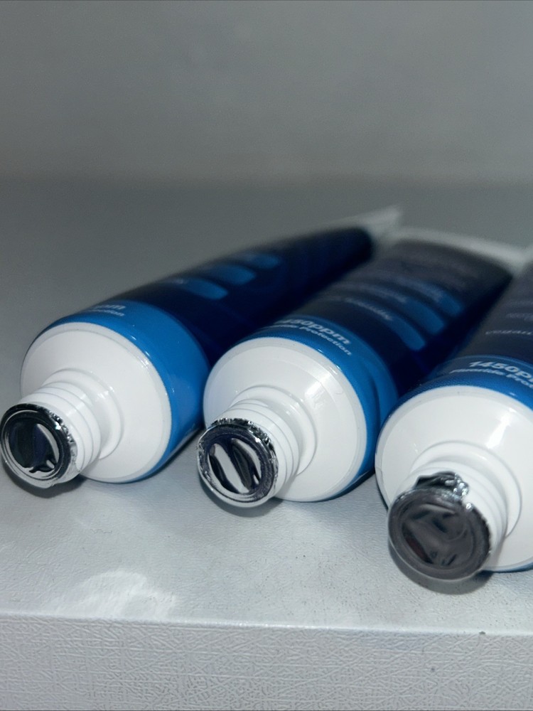 3 Sealed Ora Nurse Unflavored Toothpaste Vegan Missing One Box