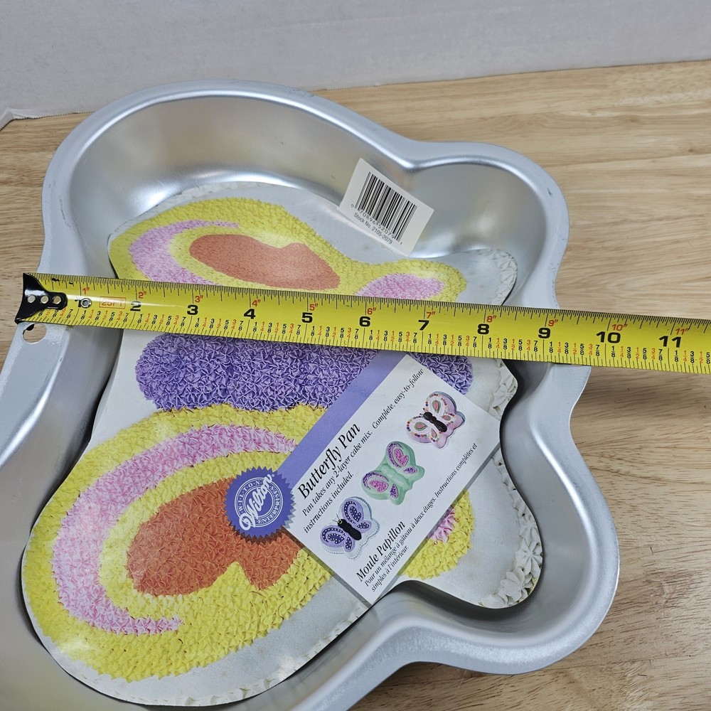 Wilton Butterfly Cake Pan With Instructions 2105-2079 2003