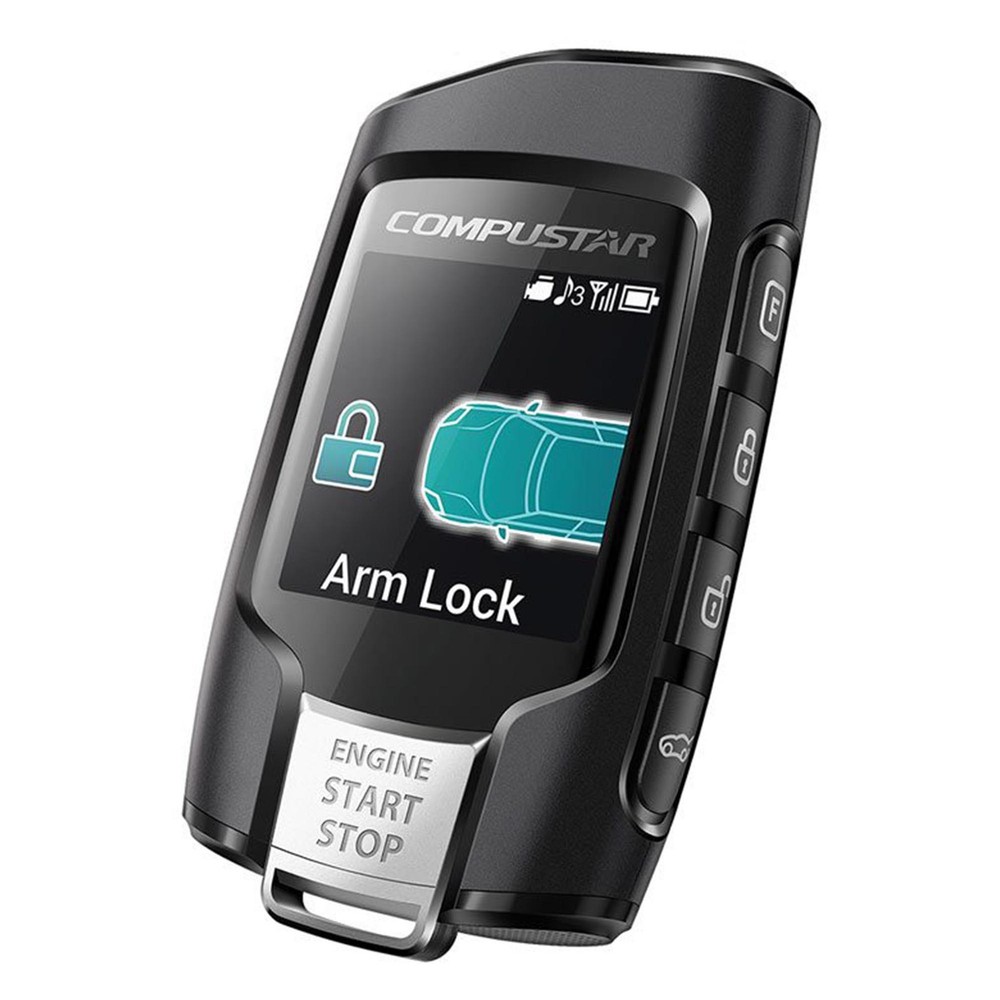 Compustar 2 Way 4B LCD Replacement FM Remote 3000' Range