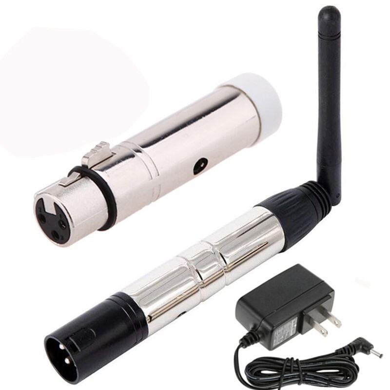 Wireless DMX Transmitter Receiver DMX512 Controller DJ Disco Stage Lighting