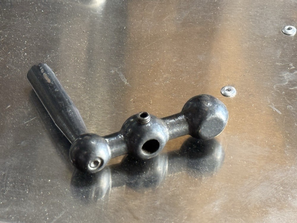 Handle Replacement 7.5mm Round Fitting For Bench Cross Vise Drill Press