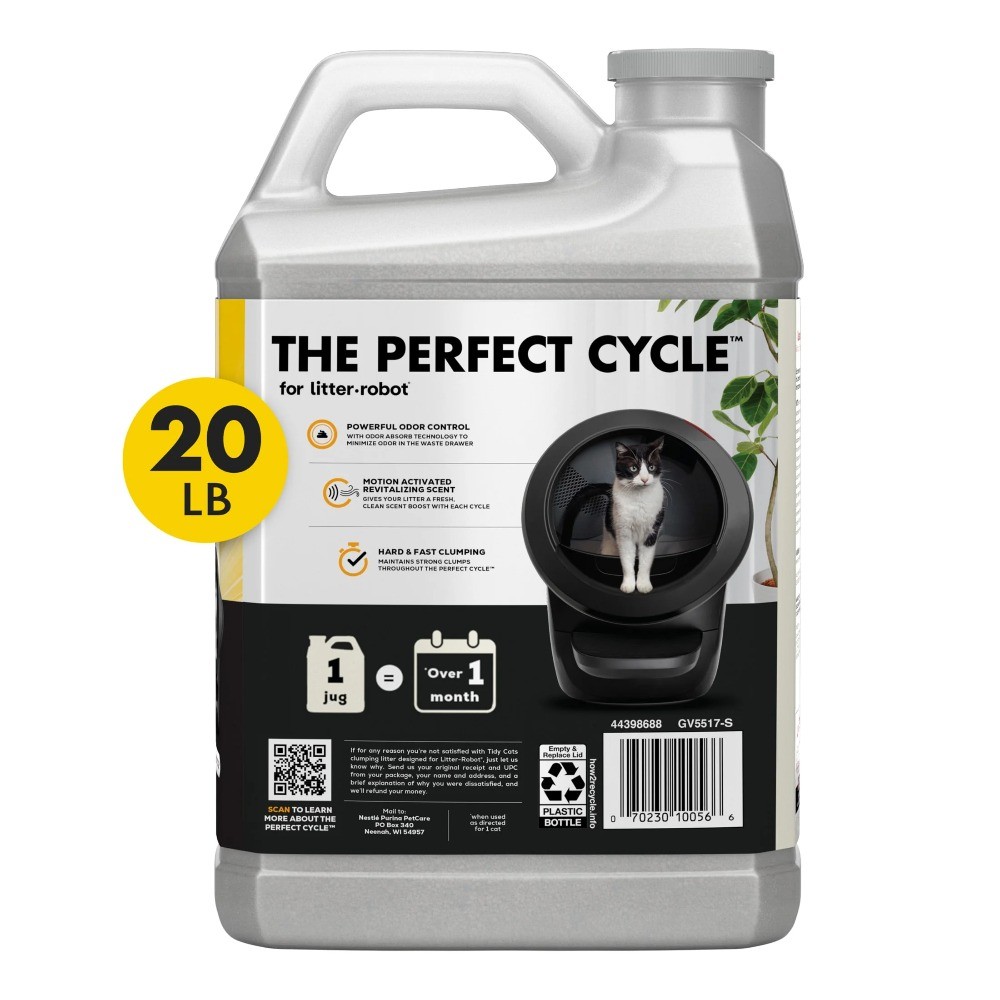Odor-eliminating formula specifically designed for clumping cat litter, 20 lbs