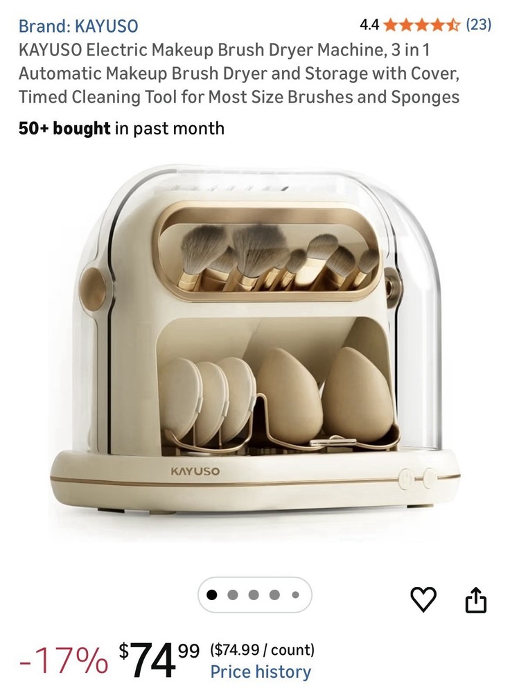 Smart Makeup Brush Dryer