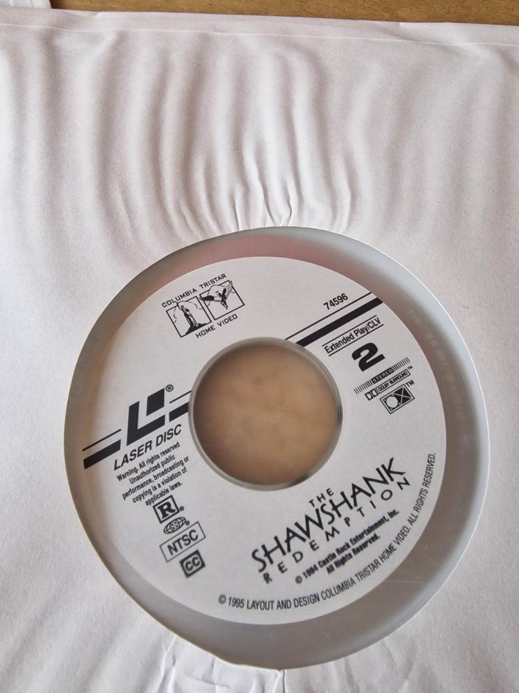 The Shawshank Redemption Laser Disc - (1994, Classic).