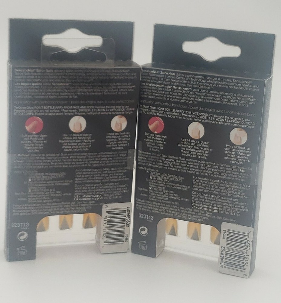 2 pack Sensational Salon Nails, Artificial Nails, 28 count