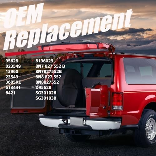 Rear Window Glass Struts Compatible for Ford Excursion Shocks