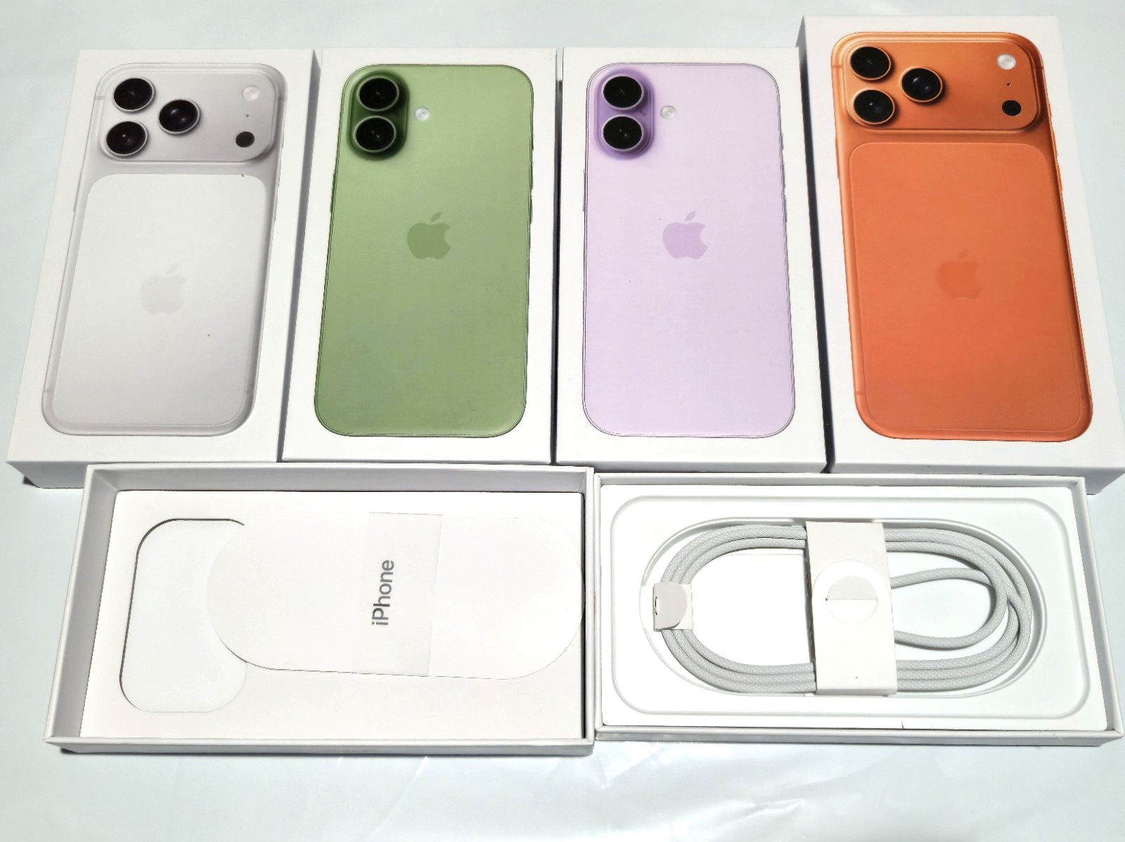 iPhone 17 Pro Max iPhone 17 Empty Box Factory Paper Box Screen