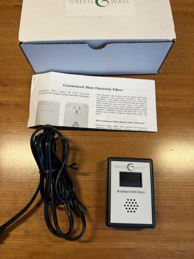 Greenwave Broadband EMI Dirty Electricity Meter