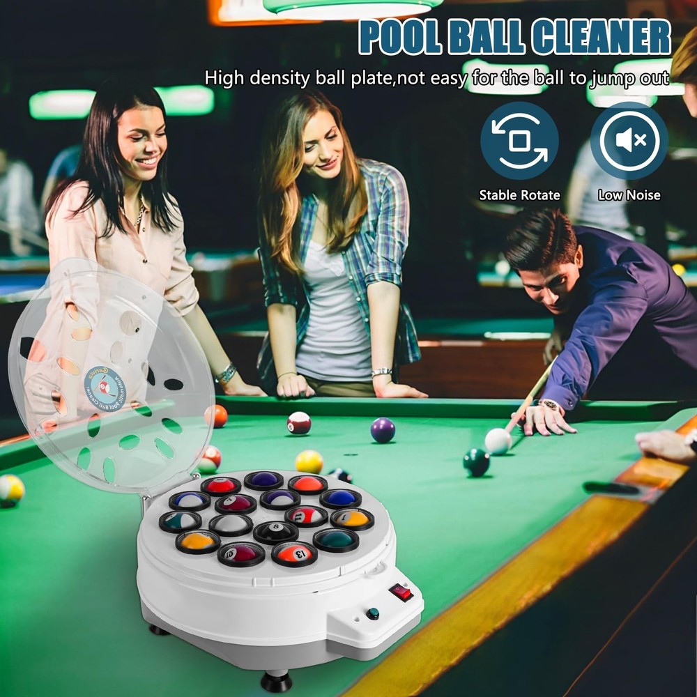 Pool Cleaner,110V Automatic Billiard Cleaner,Pool Cleaner Machine,Electronic ...