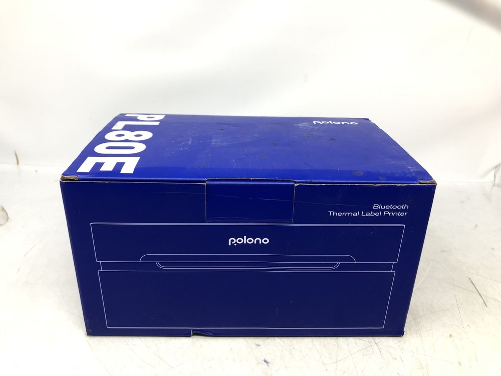 Polono PL80E Bluetooth Thermal Label Printer 203dpi Direct Thermal