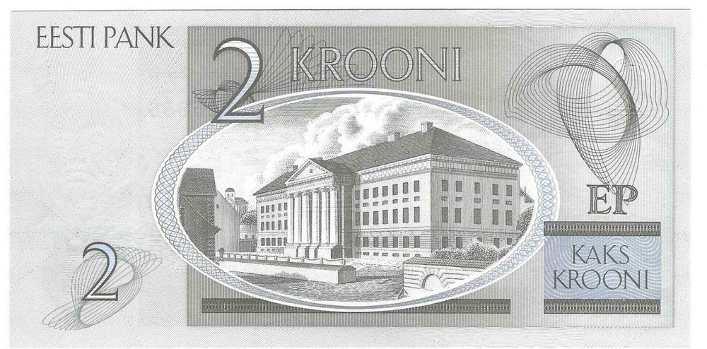 2006 Estonia 2 Krooni P85a UNC
