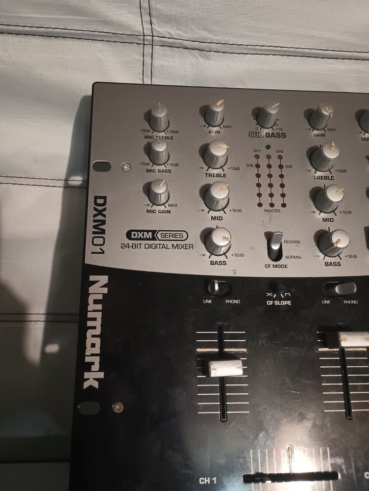 Numark DXM01 Mixer UNTESTED In Good Condition