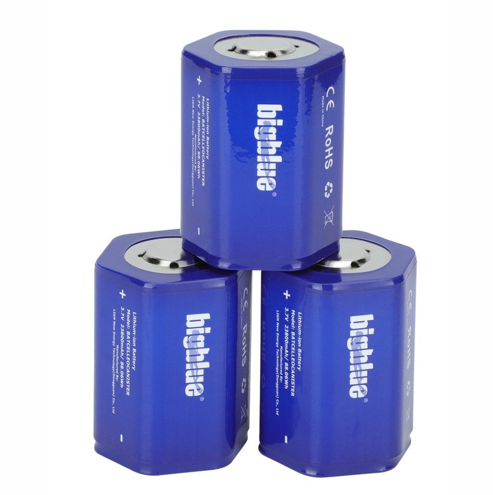 BigBlue TL4000P EOD 4000 Lumen Narrow Beam Backmount Canister Dive Light