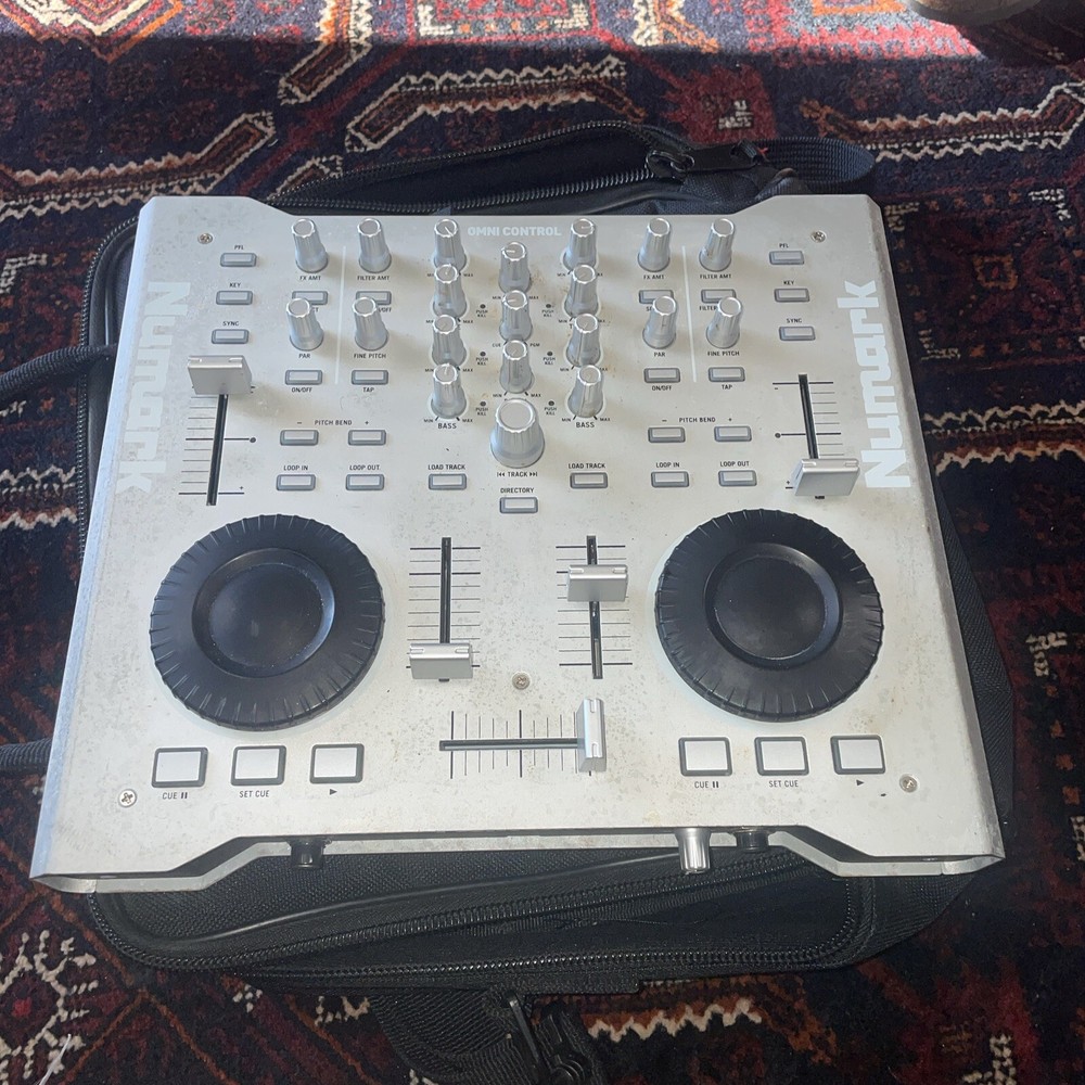 Numark Omni Control Professional DJ Controller Audio I/O & USB Untested Parts