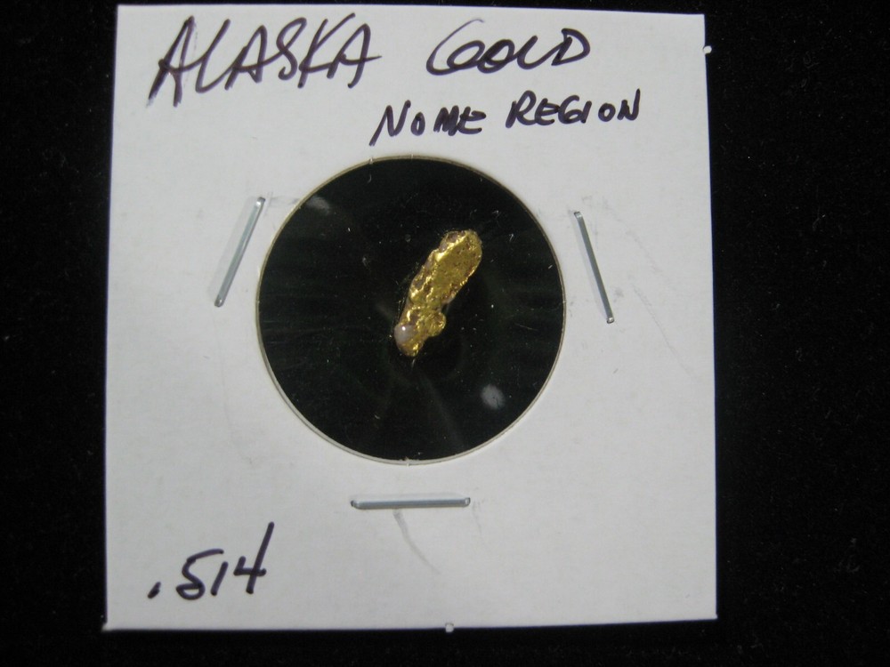 ALASKA GOLD NOME AREA .514 GRAM