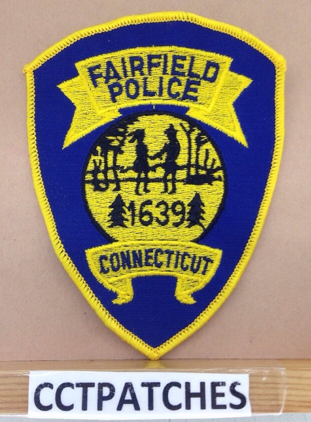 FAIRFIELD, CONNECTICUT POLICE SHOULDER PATCH CT