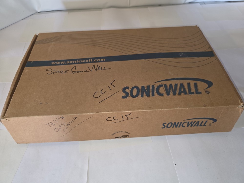 SonicWall TZ 215W Wireless-N Firewall Appliance 01-SSC-4977 – Untested– With Box