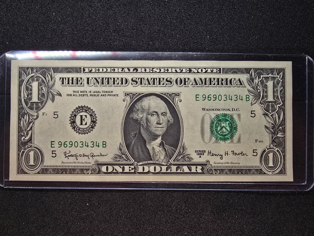 1963A One Dollar Bill, Some sequential