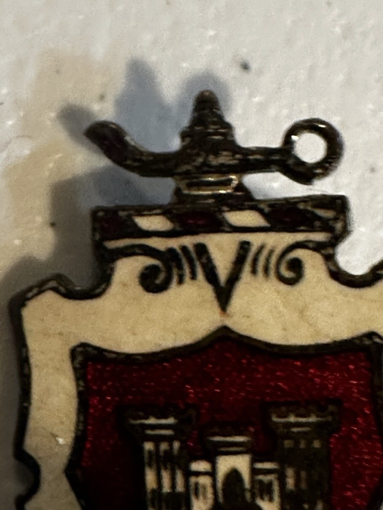 Army EARLY SCHOOL Engineering E6 Meyer Screw Back DI DUI WWII L2