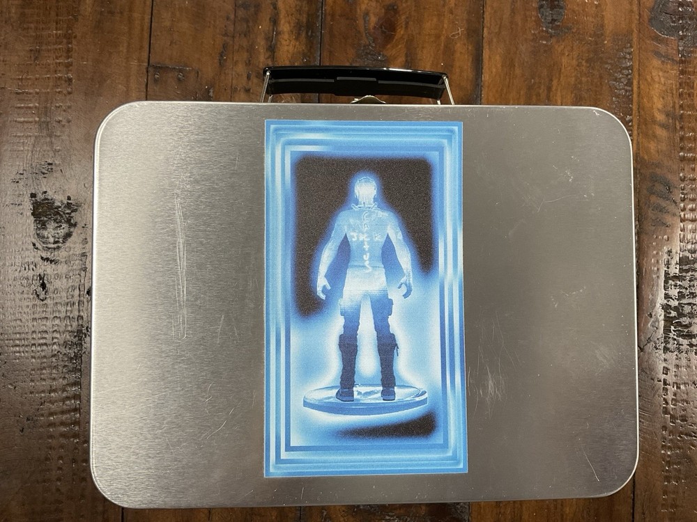 cactus jack lunchbox silver color