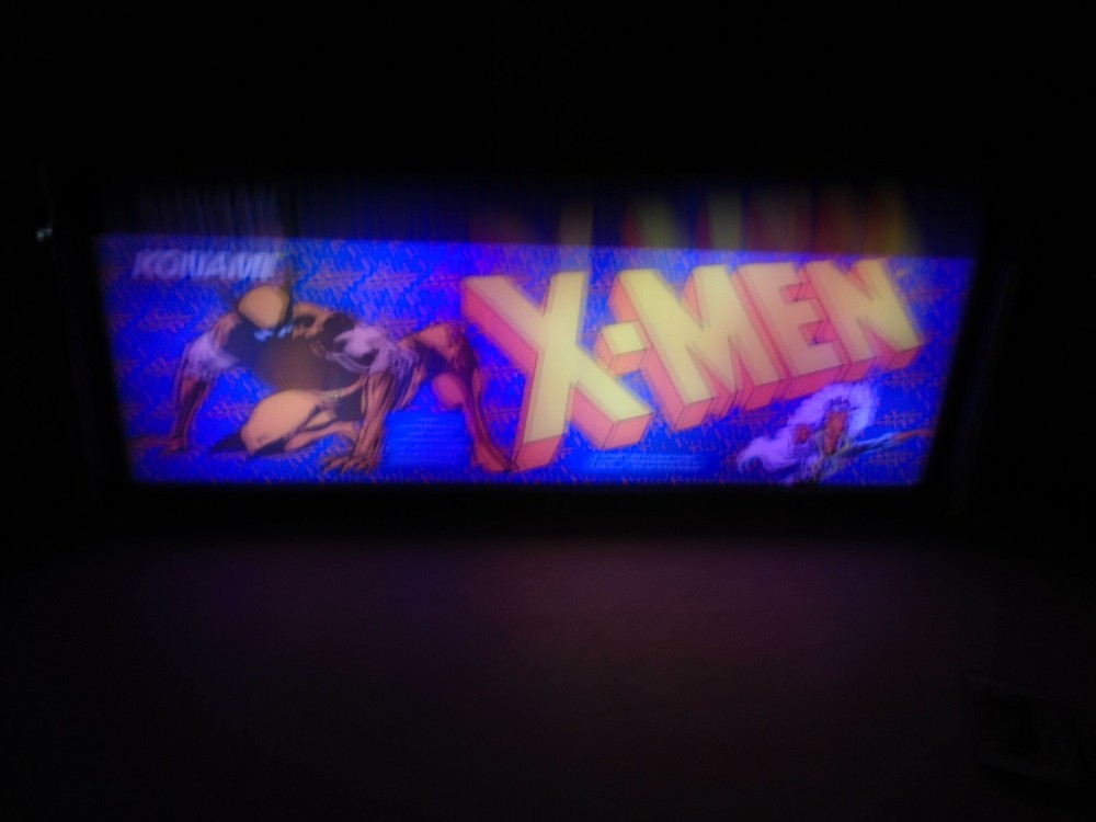 X Men Marquee Game/Rec Room LED Display light box