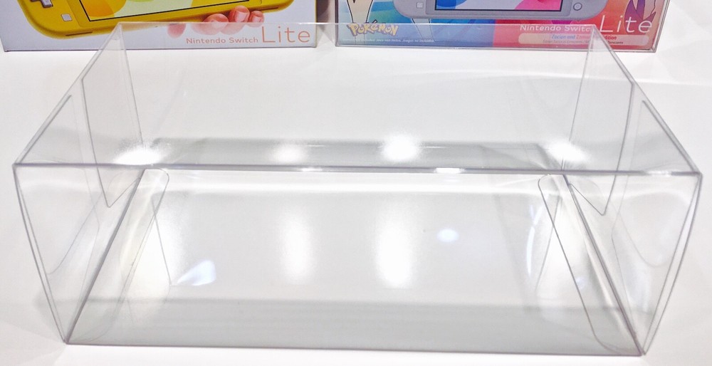 5 Box Protectors For NINTENDO SWITCH LITE Console Boxes! Fits Pokemon ETC. NTSC