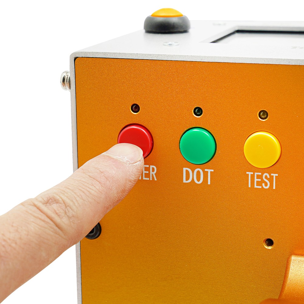 Touch Screen Handheld Dot Peen Marking Machine 90*30mm Electric Marking Machine