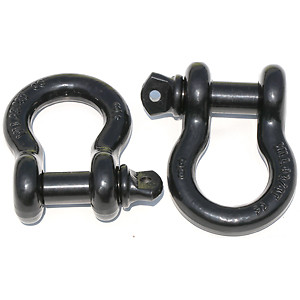 3" x 20' Extra Heavy Duty 2-PLY Recovery Tow Strap 2 Shackles and Storage Bag