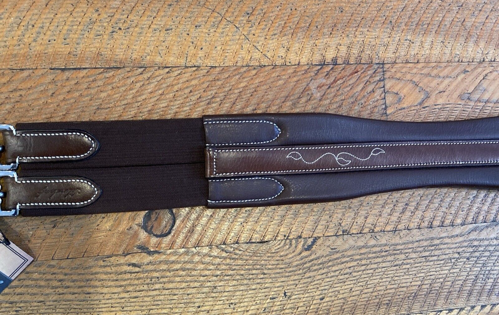 Silver Leaf Fancy Chafe less Girth Size 52" $177