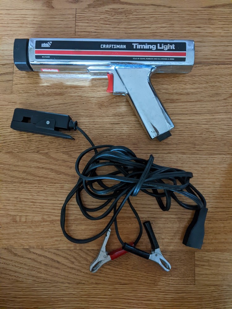 Vintage Sears Engine Analyzer; Sears Timing Light & Remote Starter Switch; Etc.